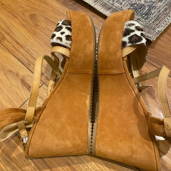 NWOT AUTHENTIC FRED SEGAL MARCO RICCI LEOPAED SANDALS - Picture 5 of 11